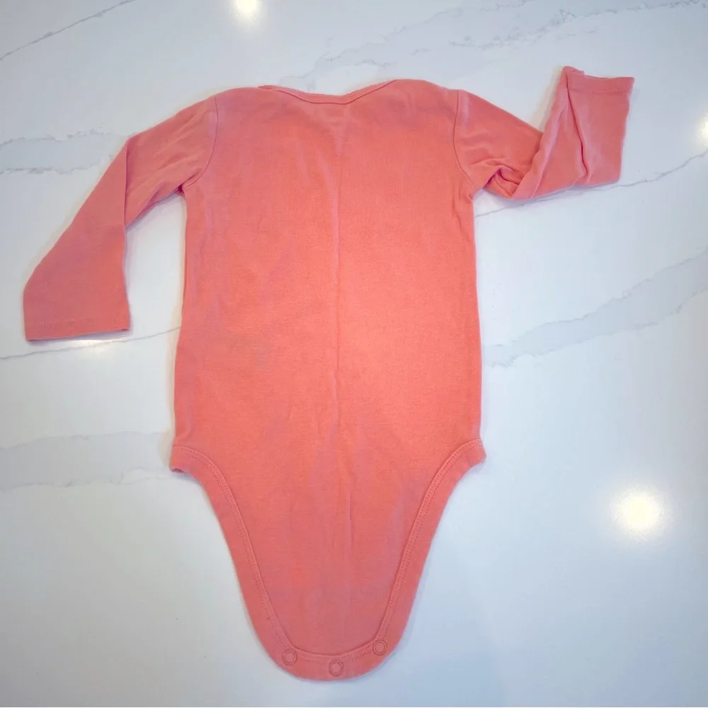 CARTER’S Baby Toddler‎ Girl Bodysuit, Coral, 18m